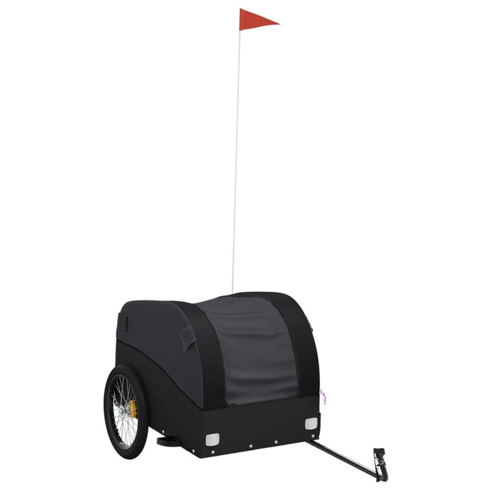 Remorcă pentru biciclete, negru, 45 kg, fier WALTI