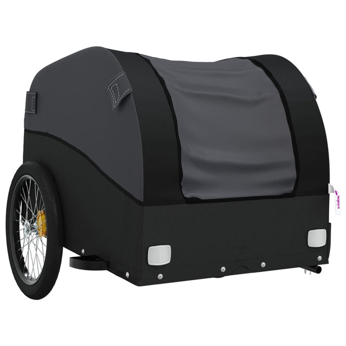 Remorcă pentru biciclete, negru, 45 kg, fier WALTI