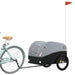 Remorcă pentru biciclete, negru și gri, 45 kg, fier - WALTI WALTI