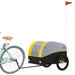 Remorcă pentru biciclete, negru și galben, 45 kg, fier - WALTI WALTI