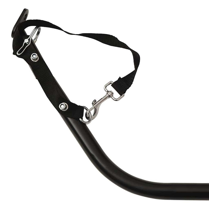 Remorcă pentru biciclete, negru și galben, 45 kg, fier - WALTI WALTI