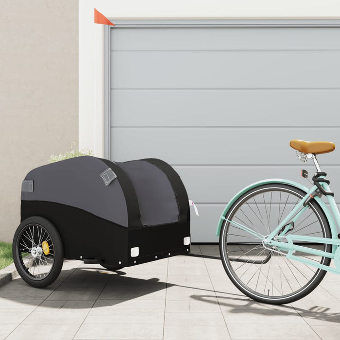 Remorcă pentru biciclete, negru, 45 kg, fier - WALTI WALTI