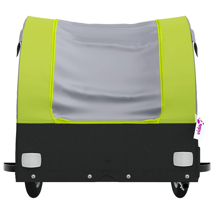 Remorcă pentru biciclete, negru și verde, 45 kg, fier - WALTI WALTI
