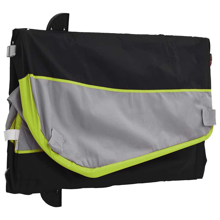 Remorcă pentru biciclete, negru și verde, 45 kg, fier - WALTI WALTI