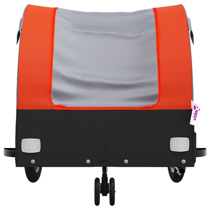 Remorcă pentru biciclete negru/portocaliu, 30 kg, fier - WALTI WALTI
