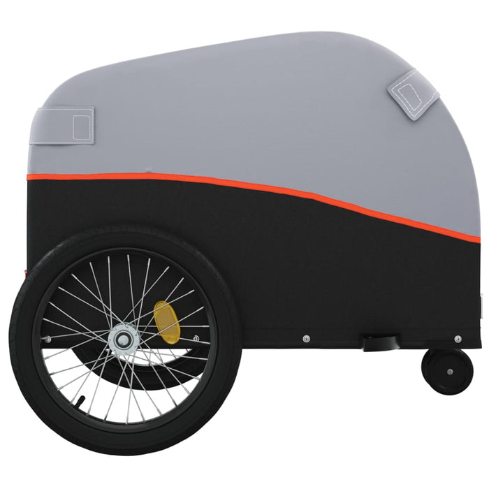 Remorcă pentru biciclete negru/portocaliu, 30 kg, fier - WALTI WALTI