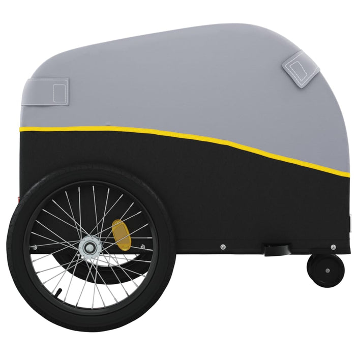 Remorcă pentru biciclete, negru și galben, 30 kg, fier - WALTI WALTI
