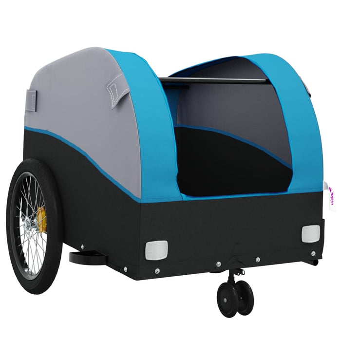 Remorcă pentru biciclete, negru și albastru, 30 kg, fier - WALTI WALTI