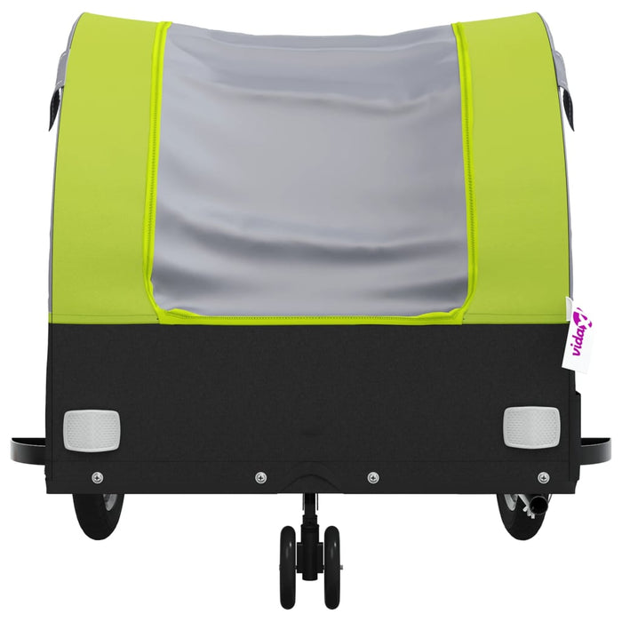 Remorcă pentru biciclete, negru și verde, 30 kg, fier - WALTI WALTI
