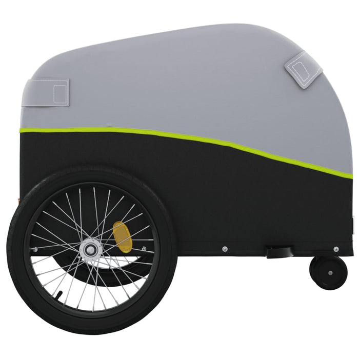 Remorcă pentru biciclete, negru și verde, 30 kg, fier - WALTI WALTI