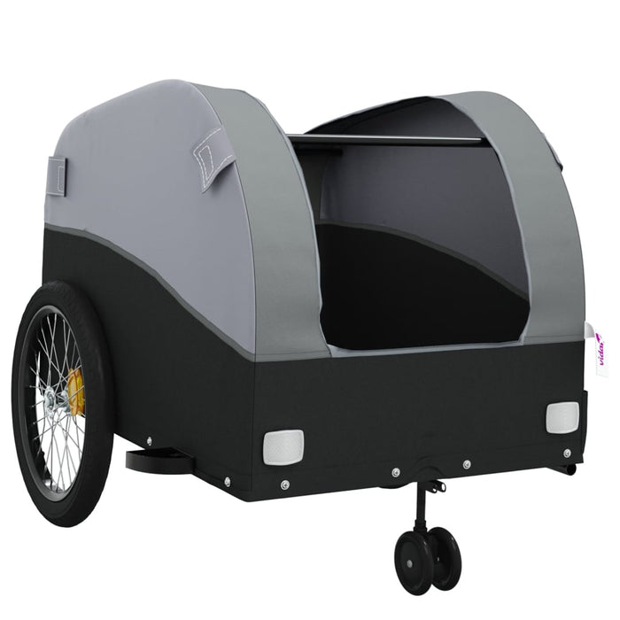 Remorcă pentru biciclete, negru și gri, 45 kg, fier - WALTI WALTI