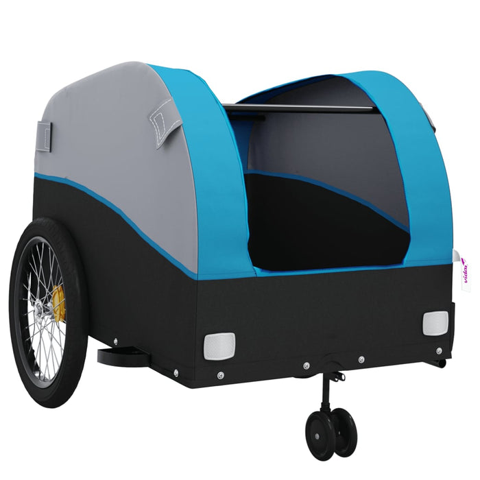 Remorcă pentru biciclete, negru și albastru, 45 kg, fier - WALTI WALTI