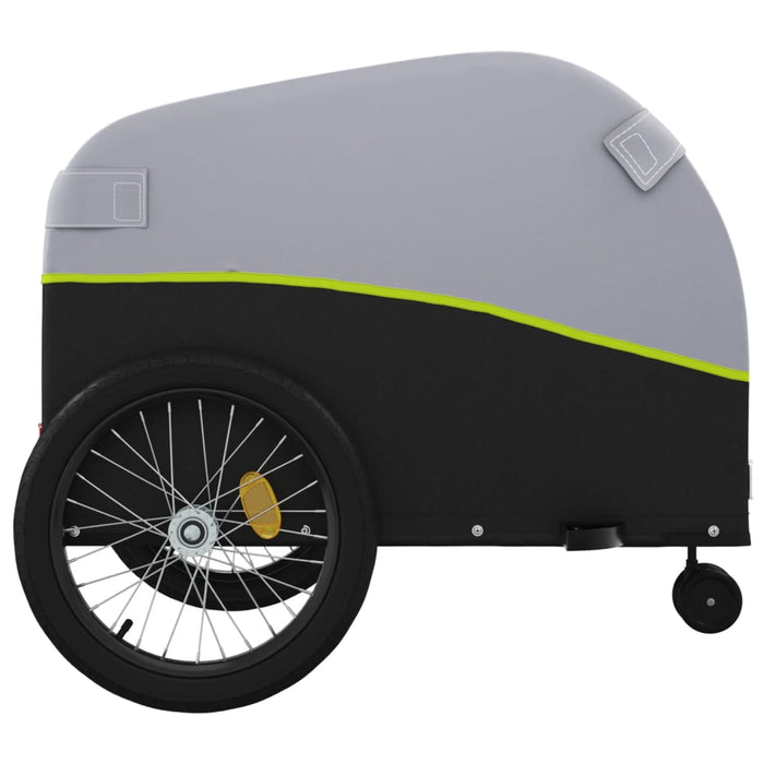 Remorcă pentru biciclete, negru și verde, 45 kg, fier - WALTI WALTI