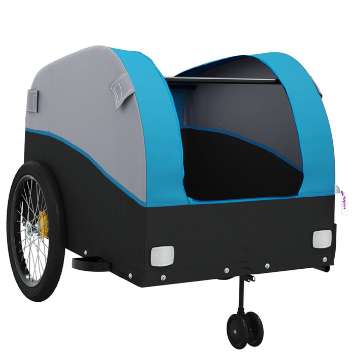 Remorcă pentru biciclete, negru și albastru, 45 kg, fier - WALTI WALTI