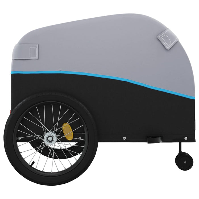 Remorcă pentru biciclete, negru și albastru, 45 kg, fier - WALTI WALTI