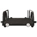 Remorcă de bicicletă, negru, 122x53x31 cm, fier - WALTI WALTI