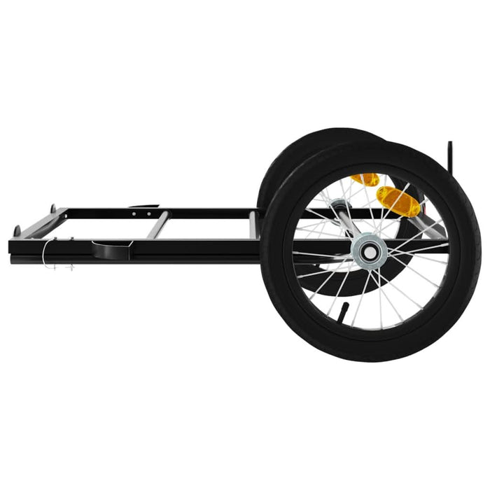 Remorcă de bicicletă, negru, 126x63x34 cm, fier - WALTI WALTI