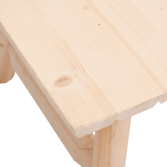 Set mobilier de grădină, 3 piese, lemn masiv de molid WALTI