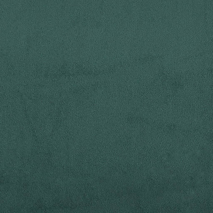Canapea extensibilă în formă de L verde 275x140x70 cm catifea WALTI
