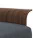 Canapea extensibilă în formă de L gri 279x140x70 cm catifea - WALTI WALTI