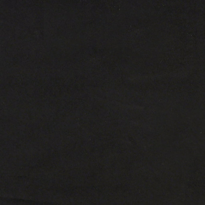 Canapea extensibilă în formă de L negru 260x140x70 cm catifea WALTI