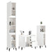 Set dulapuri de baie, 3 piese, alb, lemn prelucrat - WALTI WALTI