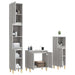 Set mobilier de baie, 3 piese, gri sonoma, lemn prelucrat - WALTI WALTI