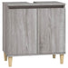 Set mobilier de baie, 3 piese, gri sonoma, lemn prelucrat - WALTI WALTI