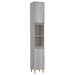 Set mobilier de baie, 3 piese, gri sonoma, lemn prelucrat - WALTI WALTI