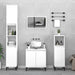 Set mobilier de baie, 3 piese, alb, lemn compozit - WALTI WALTI