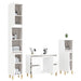Set mobilier de baie, 3 piese, alb, lemn compozit - WALTI WALTI