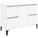 Set mobilier de baie, 3 piese, alb, lemn compozit - WALTI WALTI