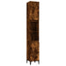Set mobilier de baie, 3 piese, stejar fumuriu, lemn prelucrat - WALTI WALTI