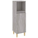 Set mobilier de baie, 3 piese, gri sonoma, lemn prelucrat - WALTI WALTI