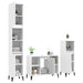 Set mobilier de baie, 3 piese, alb, lemn compozit - WALTI WALTI