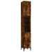 Set mobilier de baie, 3 piese, stejar fumuriu, lemn prelucrat - WALTI WALTI