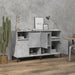 Dulapuri, 2 buc, gri beton, 60x35x70 cm, lemn prelucrat - WALTI WALTI
