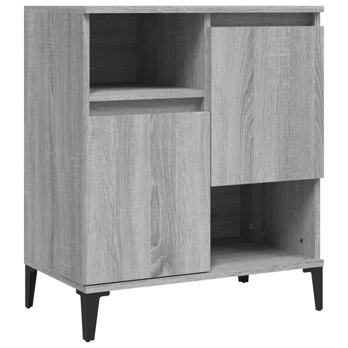 Dulapuri, 2 buc, sonoma gri, 60x35x70 cm, lemn prelucrat - WALTI WALTI