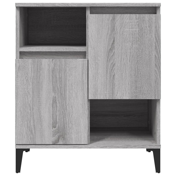 Dulapuri, 2 buc, sonoma gri, 60x35x70 cm, lemn prelucrat - WALTI WALTI