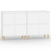 Dulapuri, 2 buc, alb, 60x35x70 cm, lemn prelucrat - WALTI WALTI