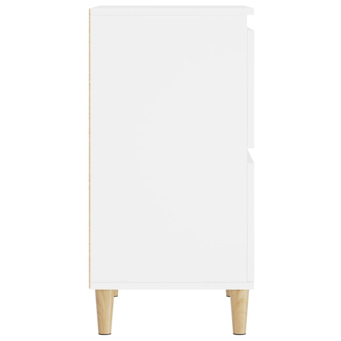 Dulapuri, 2 buc, alb, 60x35x70 cm, lemn prelucrat - WALTI WALTI