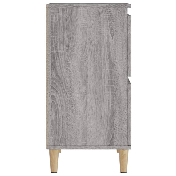 Dulapuri, 2 buc, sonoma gri, 60x35x70 cm, lemn prelucrat - WALTI WALTI