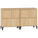 Dulapuri, 2 buc, stejar sonoma, 60x35x70 cm, lemn prelucrat - WALTI WALTI