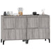 Dulapuri, 2 buc, sonoma gri, 60x35x70 cm, lemn prelucrat - WALTI WALTI