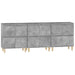 Dulapuri, 3 buc, gri beton, 60x35x70 cm, lemn prelucrat - WALTI WALTI