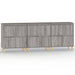 Dulapuri, 3 buc, sonoma gri, 60x35x70 cm, lemn prelucrat - WALTI WALTI