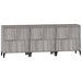 Dulapuri, 3 buc, sonoma gri, 60x35x70 cm, lemn prelucrat - WALTI WALTI