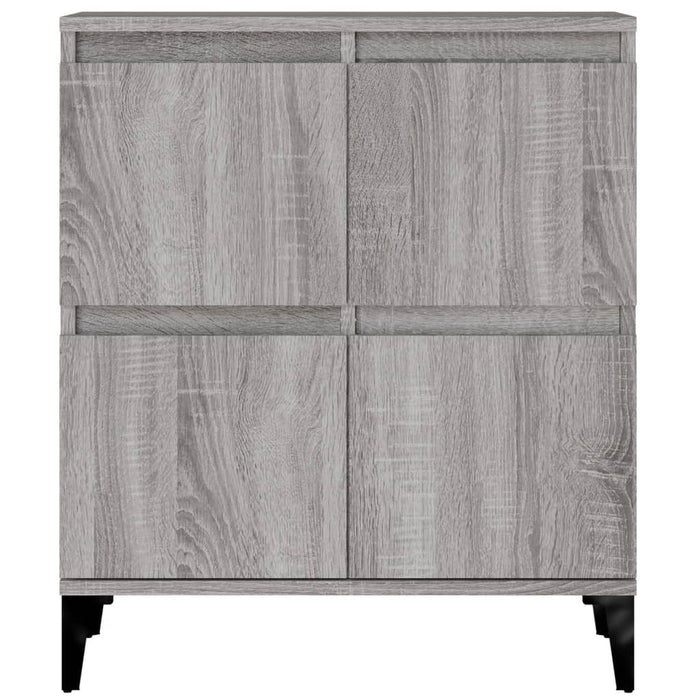Dulapuri, 3 buc, sonoma gri, 60x35x70 cm, lemn prelucrat - WALTI WALTI