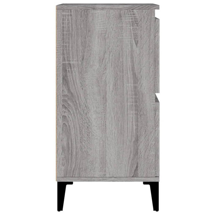 Dulapuri, 3 buc, sonoma gri, 60x35x70 cm, lemn prelucrat - WALTI WALTI