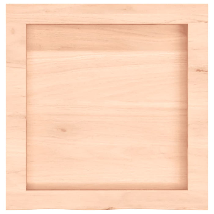 Blat de baie, 40x40x(2-6) cm, lemn masiv netratat WALTI